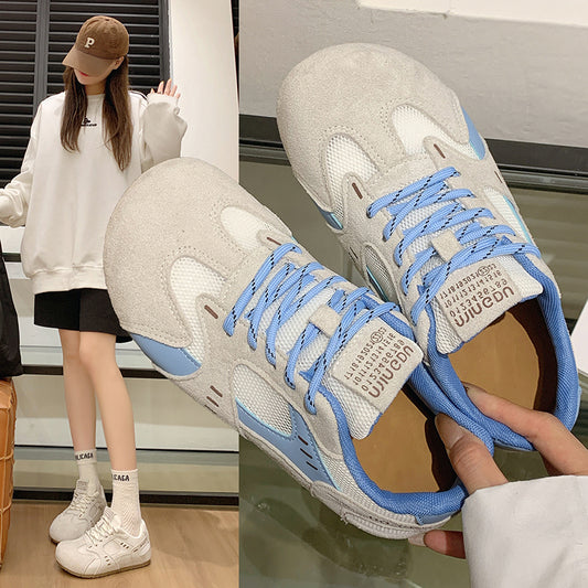 ♛𝔽𝕦𝕤𝕚𝕠𝕟 𝔽𝕠𝕔𝕦𝕤☢︎ꜰʟᴇxɪɴɢ-ꜱʜᴏᴇꜱ ♜ ✽𝟤𝟢𝟤𝟧✽ 春夏新款百搭寬楦頭型超透氣運動鞋 女款 (35-40號)x𝟣𝟢𝟢