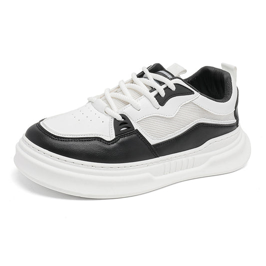 ♛𝔽𝕦𝕤𝕚𝕠𝕟 𝔽𝕠𝕔𝕦𝕤☢︎ꜱᴋᴀᴛᴇ ꜱʜᴏᴇꜱ ♜✽𝟤𝟢𝟤𝟧✽春夏新款復古經典黑白配板鞋 男女款(39-45碼) KC06