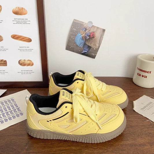 ♛𝔽𝕦𝕤𝕚𝕠𝕟 𝔽𝕠𝕔𝕦𝕤☢︎ꜰʟᴇxɪɴɢ-ꜱʜᴏᴇꜱ ♜✽𝟤𝟢𝟤𝟧✽ 春夏新款百搭休閒鞋 女款 (35-40號)ᴍ𝟪𝟪-𝟣