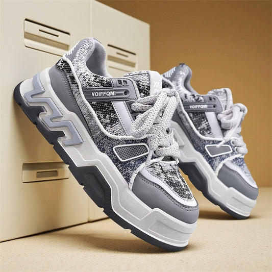 ♛𝔽𝕦𝕤𝕚𝕠𝕟 𝔽𝕠𝕔𝕦𝕤☢︎ꜱᴋᴀᴛᴇ ꜱʜᴏᴇꜱ ♜✽𝟤𝟢𝟤𝟧✽秋冬新款迷彩刺繡隱形增高低筒板鞋 男女款 情侶款 LL-89