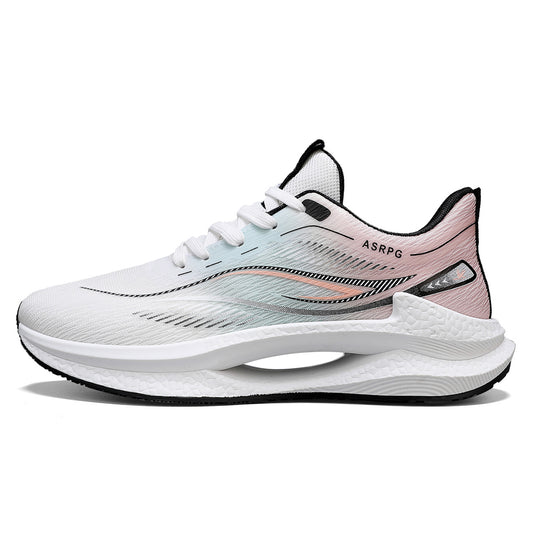 ♛𝔽𝕦𝕤𝕚𝕠𝕟 𝔽𝕠𝕔𝕦𝕤☢︎ᴄᴀꜱᴜᴀʟ ꜱɴᴇᴀᴋᴇʀ ♜✽𝟤𝟢𝟤𝟧✽春夏新款漸層風耐磨好穿又百搭增高運動鞋 男女款 大🦶款(39-46) H062