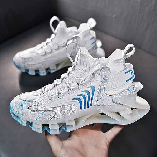 ♛𝔽𝕦𝕤𝕚𝕠𝕟 𝔽𝕠𝕔𝕦𝕤☢︎ᴄᴀꜱᴜᴀʟ ꜱɴᴇᴀᴋᴇʀ ♜ ✽𝟤𝟢𝟤𝟧✽春夏新款襪套透氣增高機能運動鞋 男女款 情侶款 大🦶款 (36-46號) L222