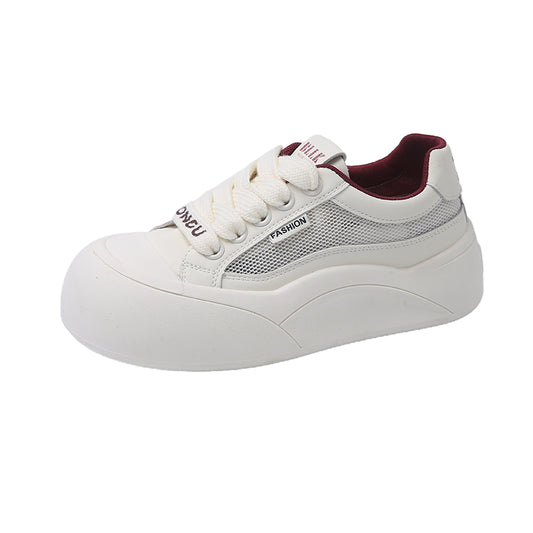 ♛𝔽𝕦𝕤𝕚𝕠𝕟 𝔽𝕠𝕔𝕦𝕤☢︎ꜰʟᴇxɪɴɢ-ꜱʜᴏᴇꜱ ♜✽𝟤𝟢𝟤𝟧✽ 春夏新款可愛風休閒百搭厚底增高𝟧ᴄᴍ鞋 女款(35-40號) ᴛx𝟥𝟣𝟫