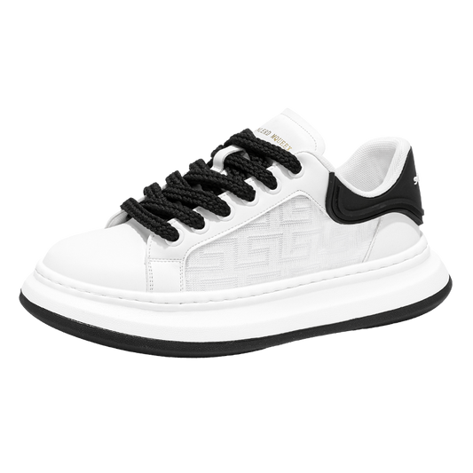 ♛𝔽𝕦𝕤𝕚𝕠𝕟 𝔽𝕠𝕔𝕦𝕤☢︎ꜱᴋᴀᴛᴇ ꜱʜᴏᴇꜱ♜ ✽𝟤𝟢𝟤𝟧✽春夏新款經典大底隱形印花超透氣增高板鞋 男女款 LK77