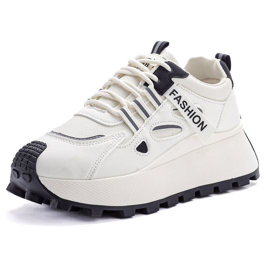 ♛𝔽𝕦𝕤𝕚𝕠𝕟 𝔽𝕠𝕔𝕦𝕤☢︎ꜰʟᴇxɪɴɢ-ꜱʜᴏᴇꜱ ♜✽𝟤𝟢𝟤𝟧✽ 夏季新款增高顯腿長休閒運動鞋 女款 (35-40號)HL9