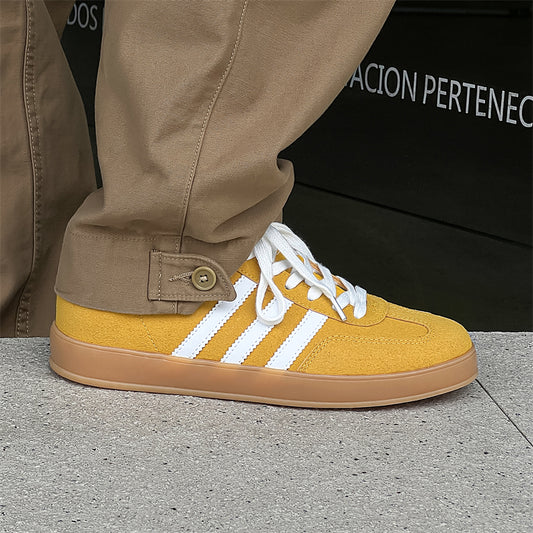 ♛𝔽𝕦𝕤𝕚𝕠𝕟 𝔽𝕠𝕔𝕦𝕤☢︎ꜱᴋᴀᴛᴇ ꜱʜᴏᴇꜱ ♜✽✽𝟤𝟢𝟤𝟧✽ 春夏新款夏季經典素面板鞋 男女情侶款(35-44號) xH23