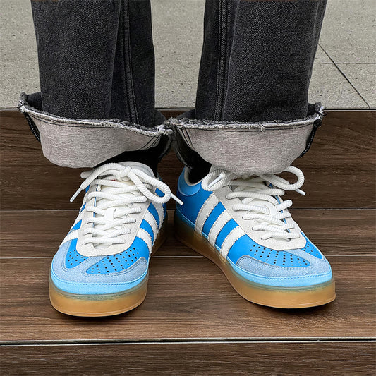 ♛𝔽𝕦𝕤𝕚𝕠𝕟 𝔽𝕠𝕔𝕦𝕤☢︎ꜱᴋᴀᴛᴇ ꜱʜᴏᴇꜱ ♜✽✽𝟤𝟢𝟤𝟧✽ 春夏新款夏季經典變異造型板鞋 男女情侶款(35-44號) xH25