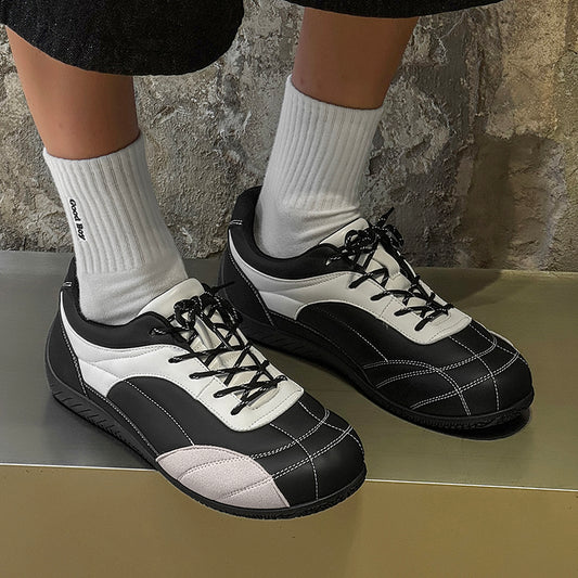♛𝔽𝕦𝕤𝕚𝕠𝕟 𝔽𝕠𝕔𝕦𝕤☢︎ᴄᴀꜱᴜᴀʟ ꜱɴᴇᴀᴋᴇʀ ♜✽𝟤𝟢𝟤𝟧✽春夏新復保齡球經典運動鞋 男女款 S10