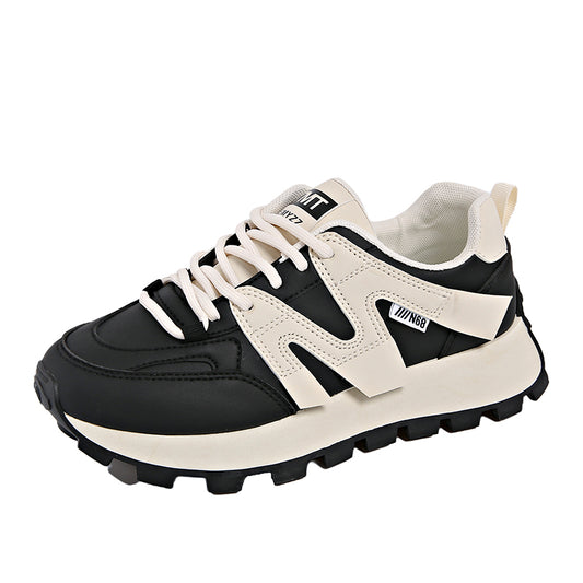 ♛𝔽𝕦𝕤𝕚𝕠𝕟 𝔽𝕠𝕔𝕦𝕤☢︎ꜰʟᴇxɪɴɢ-ꜱʜᴏᴇꜱ ♜✽𝟤𝟢𝟤𝟧✽ 夏季新款厚底M標休閒運動鞋 女款 (35-40號)XS89