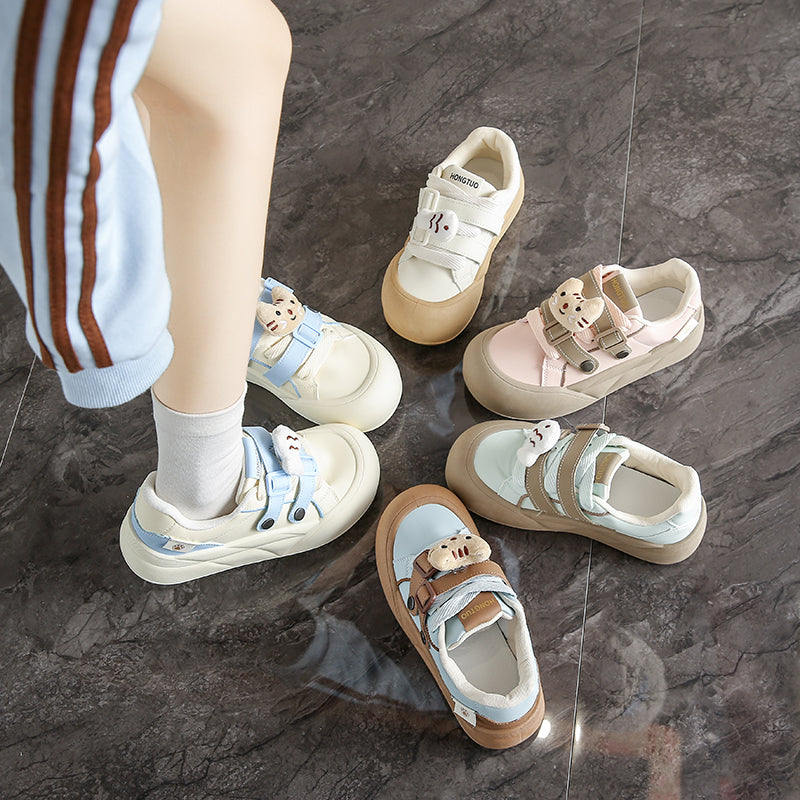 ♛𝔽𝕦𝕤𝕚𝕠𝕟 𝔽𝕠𝕔𝕦𝕤☢︎ꜰʟᴇxɪɴɢ-ꜱʜᴏᴇꜱ ♜✽𝟤𝟢𝟤𝟧✽ 可愛萌動物休閒厚底增高𝟧ᴄᴍ鞋 女款(35-40號)ᴀ𝟢𝟪