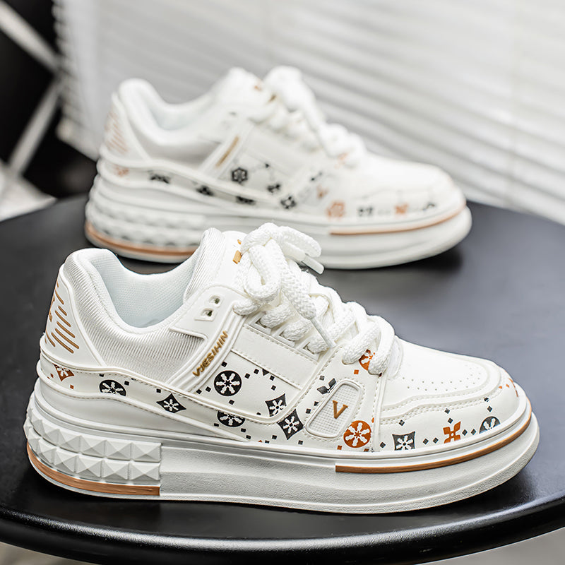 ♛𝔽𝕦𝕤𝕚𝕠𝕟 𝔽𝕠𝕔𝕦𝕤☢︎ꜱᴋᴀᴛᴇ ꜱʜᴏᴇꜱ ♜ ✽𝟤𝟢𝟤𝟧✽ 春夏新款ICONIC VIBE 潮流增高鞋 中性男女款 ꜱ𝟦𝟧𝟤