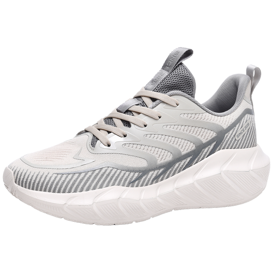 ♛𝔽𝕦𝕤𝕚𝕠𝕟 𝔽𝕠𝕔𝕦𝕤☢︎ᴄᴀꜱᴜᴀʟ ꜱɴᴇᴀᴋᴇʀ ♜✽𝟤𝟢𝟤𝟧✽春夏新款波浪紋鋸齒鞋底大支撐運動鞋 男女款 大🦶款 (39-47號) ᴊᴀ𝟫𝟣