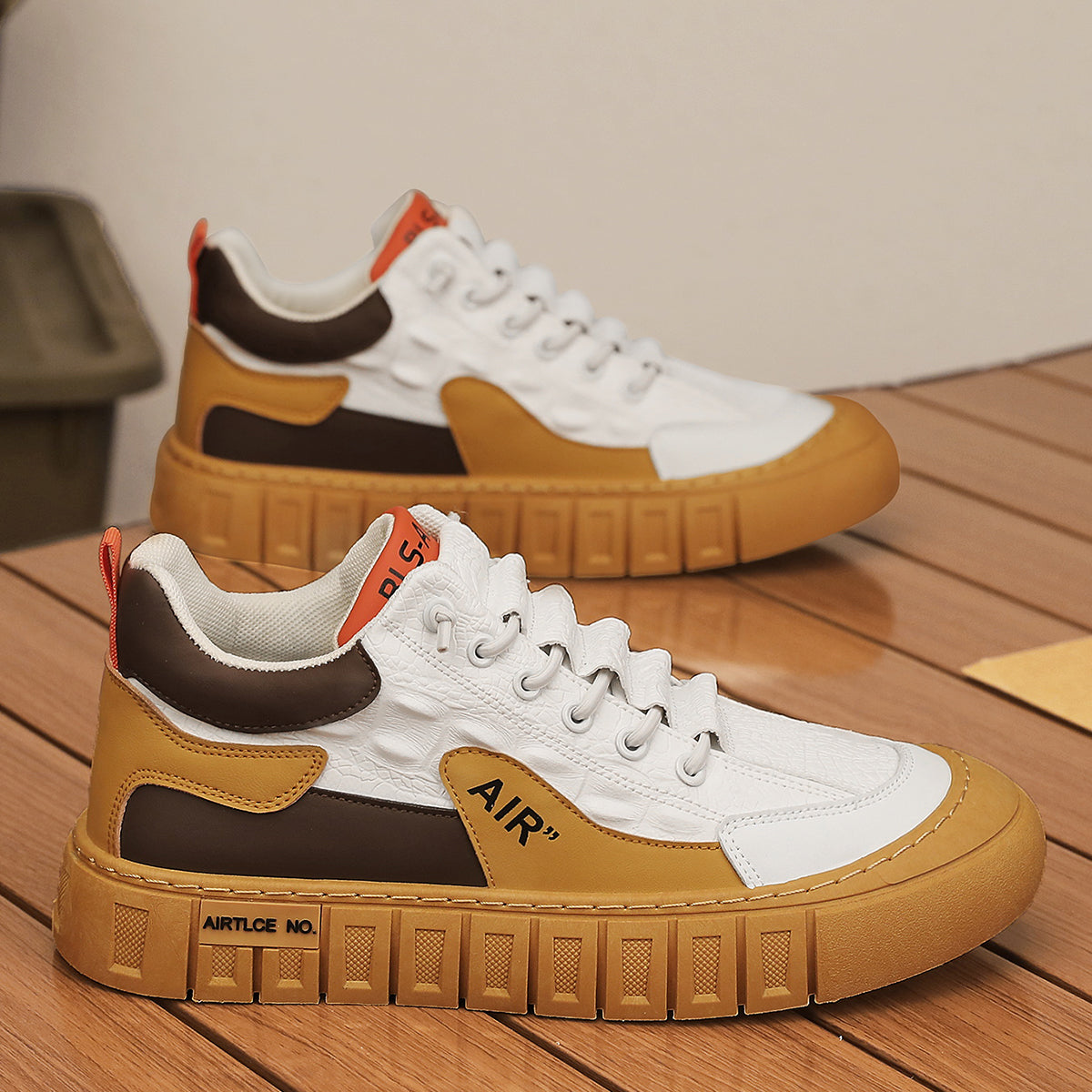 ♛𝔽𝕦𝕤𝕚𝕠𝕟 𝔽𝕠𝕔𝕦𝕤☢︎ꜱᴋᴀᴛᴇ ꜱʜᴏᴇꜱ ♜ ✽𝟤𝟢𝟤𝟧✽ 春夏拼色懶人增高休閒鞋 中性男女款 ʙʜ𝟢𝟪