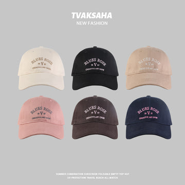 𝔽𝕦𝕤𝕚𝕠𝕟 𝔽𝕠𝕔𝕦𝕤 ✘ 2025 年/美式嘻哈休閒春夏新款刺繡字母復古老帽棒球帽