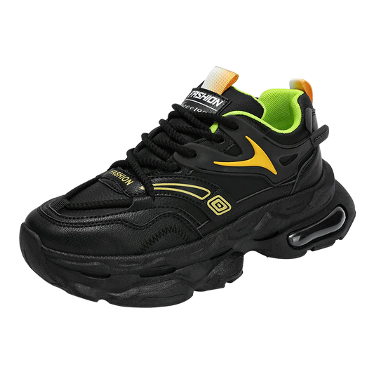 ♛𝔽𝕦𝕤𝕚𝕠𝕟 𝔽𝕠𝕔𝕦𝕤☢︎ᴄᴀꜱᴜᴀʟ ꜱɴᴇᴀᴋᴇʀ ♜✽𝟤𝟢𝟤𝟧✽ 春夏拼色都市征服者厚底增高休閒運動鞋 中性男女款 ᴍ𝟫𝟫𝟢𝟧