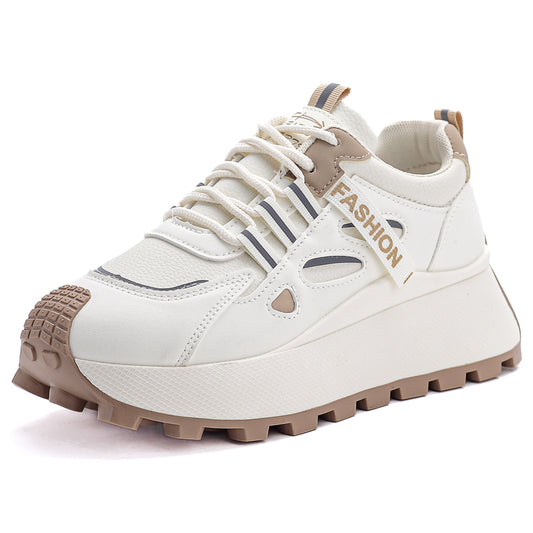 ♛𝔽𝕦𝕤𝕚𝕠𝕟 𝔽𝕠𝕔𝕦𝕤☢︎ꜰʟᴇxɪɴɢ-ꜱʜᴏᴇꜱ ♜✽𝟤𝟢𝟤𝟧✽ 夏季新款增高顯腿長休閒運動鞋 女款 (35-40號)HL9