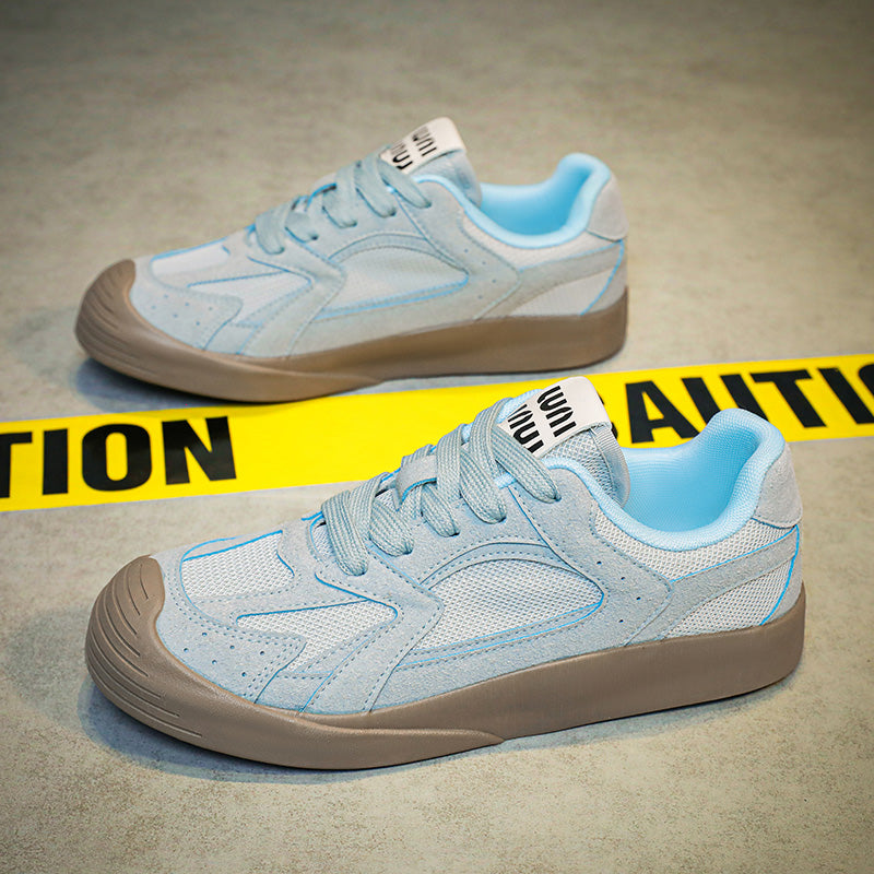 ♛𝔽𝕦𝕤𝕚𝕠𝕟 𝔽𝕠𝕔𝕦𝕤☢︎ꜱᴋᴀᴛᴇ ꜱʜᴏᴇꜱ ♜✽𝟤𝟢𝟤𝟧✽ 春夏新款時尚百搭橡膠底復古配色板鞋 男女款 xɴ𝟫𝟫𝟨