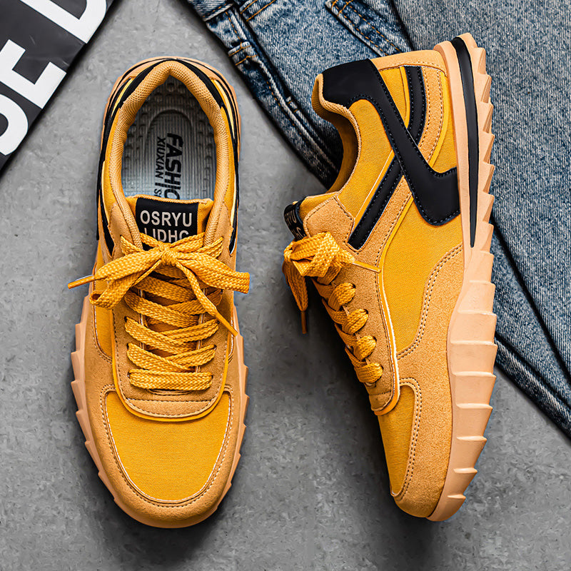 ♛𝔽𝕦𝕤𝕚𝕠𝕟 𝔽𝕠𝕔𝕦𝕤☢︎ꜰʟᴇxɪɴɢ-ꜱʜᴏᴇꜱ ♜ ✽𝟤𝟢𝟤𝟧✽ 春夏新款餅乾紋百搭慢跑運動鞋 女款 (35-40號)ʏ𝟣𝟣