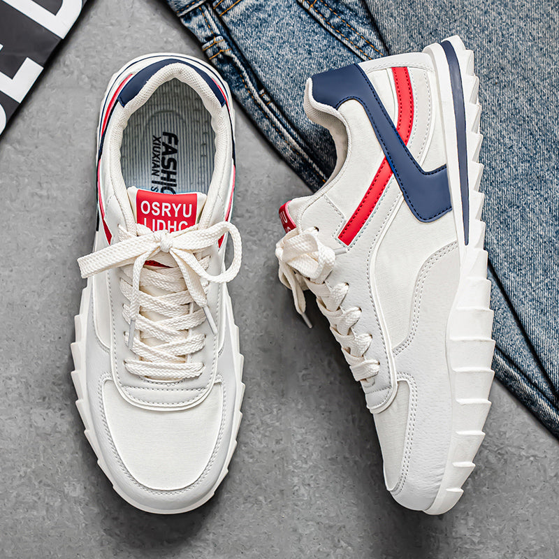 ♛𝔽𝕦𝕤𝕚𝕠𝕟 𝔽𝕠𝕔𝕦𝕤☢︎ꜰʟᴇxɪɴɢ-ꜱʜᴏᴇꜱ ♜ ✽𝟤𝟢𝟤𝟧✽ 春夏新款餅乾紋百搭慢跑運動鞋 女款 (35-40號)ʏ𝟣𝟣