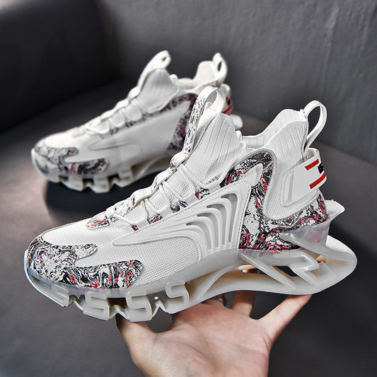 ♛𝔽𝕦𝕤𝕚𝕠𝕟 𝔽𝕠𝕔𝕦𝕤☢︎ᴄᴀꜱᴜᴀʟ ꜱɴᴇᴀᴋᴇʀ ♜ ✽𝟤𝟢𝟤𝟧✽春夏新款襪套透氣增高機能運動鞋 男女款 情侶款 大🦶款 (36-46號) L222