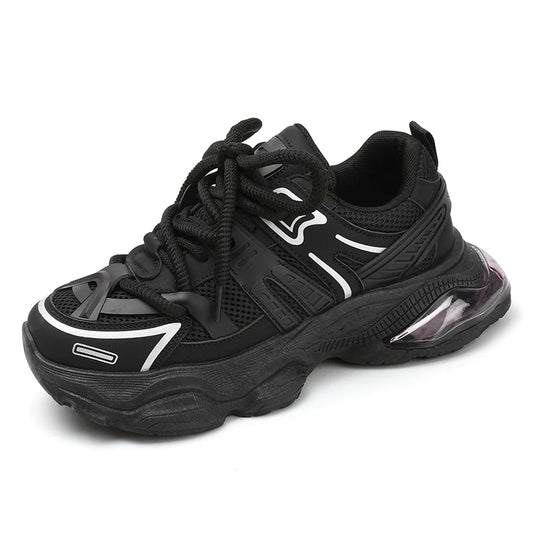 ♛𝔽𝕦𝕤𝕚𝕠𝕟 𝔽𝕠𝕔𝕦𝕤☢︎ᴄᴀꜱᴜᴀʟ ꜱɴᴇᴀᴋᴇʀ ♜✽𝟤𝟢𝟤𝟧✽春夏極光步履中低筒厚底增高休閒鞋 中性男女款 ᴍꜱ𝟢𝟣