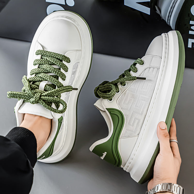 ♛𝔽𝕦𝕤𝕚𝕠𝕟 𝔽𝕠𝕔𝕦𝕤☢︎ꜱᴋᴀᴛᴇ ꜱʜᴏᴇꜱ♜ ✽𝟤𝟢𝟤𝟧✽春夏新款經典大底隱形印花超透氣增高板鞋 男女款 LK77