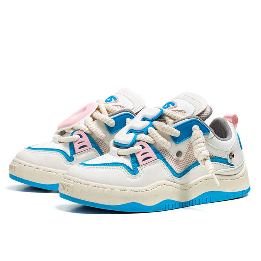 ♛𝔽𝕦𝕤𝕚𝕠𝕟 𝔽𝕠𝕔𝕦𝕤☢︎ꜱᴋᴀᴛᴇ ꜱʜᴏᴇꜱ ♜✽𝟤𝟢𝟤𝟧✽ 春夏新款經典嘻哈配色OE板鞋 男女款 情侶款 大🦶款 (36-45號) C01