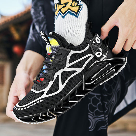 ♛𝔽𝕦𝕤𝕚𝕠𝕟 𝔽𝕠𝕔𝕦𝕤☢︎ᴄᴀꜱᴜᴀʟ ꜱɴᴇᴀᴋᴇʀ ♜ ✽𝟤𝟢𝟤𝟧✽春夏新款襪套透氣增高科技風運動鞋 男女款 情侶款 CX22