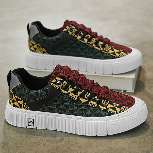 ♛𝔽𝕦𝕤𝕚𝕠𝕟 𝔽𝕠𝕔𝕦𝕤☢︎ꜱᴋᴀᴛᴇ ꜱʜᴏᴇꜱ ♜✽𝟤𝟢𝟤𝟧✽春夏新款時尚焦點休閒增高板鞋 中性男女款 ᴊʟ𝟧𝟣