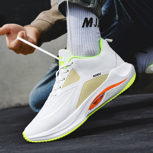 ♛𝔽𝕦𝕤𝕚𝕠𝕟 𝔽𝕠𝕔𝕦𝕤☢︎ᴄᴀꜱᴜᴀʟ ꜱɴᴇᴀᴋᴇʀ ♜ ✽𝟤𝟢𝟤𝟧✽春夏新款透氣包覆支撐籃球運動鞋 男女款 大🦶款 (39-45號) x𝟦𝟢𝟣