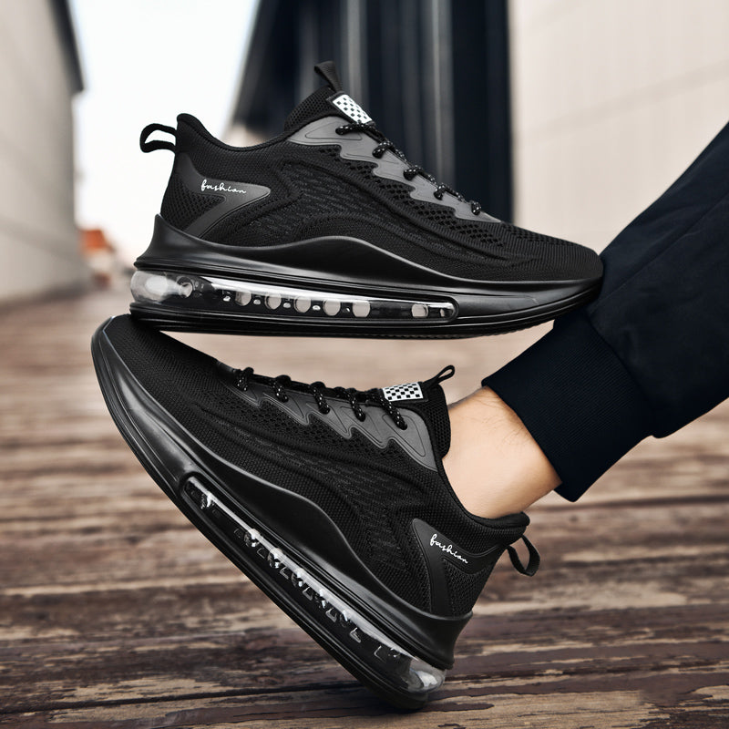 ♛𝔽𝕦𝕤𝕚𝕠𝕟 𝔽𝕠𝕔𝕦𝕤☢︎ᴄᴀꜱᴜᴀʟ ꜱɴᴇᴀᴋᴇʀ ♜✽𝟤𝟢𝟤𝟧✽ 春夏新款彈力氣墊超強抓地增高運動慢跑鞋 男女款 大🦶款 (39-48號)x𝟫𝟥𝟧