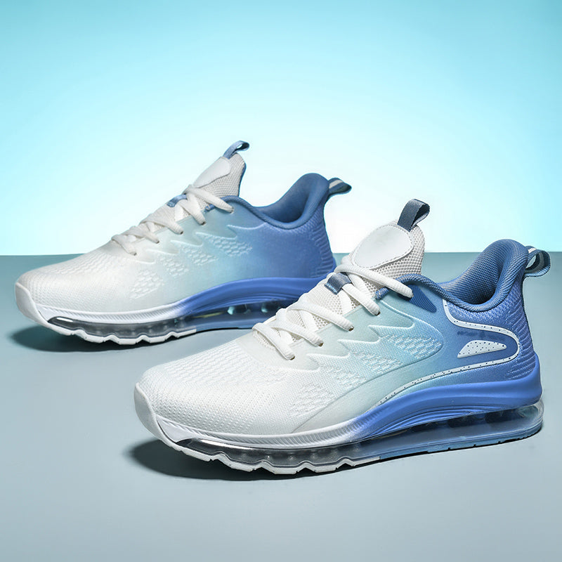 ♛𝔽𝕦𝕤𝕚𝕠𝕟 𝔽𝕠𝕔𝕦𝕤☢︎ᴄᴀꜱᴜᴀʟ ꜱɴᴇᴀᴋᴇʀ ♜✽𝟤𝟢𝟤𝟧✽ 春夏新款彈力氣墊超強抓地增高運動慢跑鞋 男女款 大🦶款 (39-48號)x𝟨𝟨𝟤