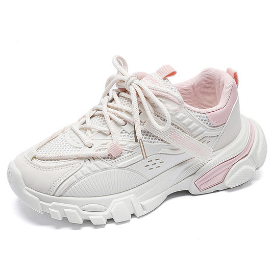 ♛𝔽𝕦𝕤𝕚𝕠𝕟 𝔽𝕠𝕔𝕦𝕤☢︎ꜰʟᴇxɪɴɢ-ꜱʜᴏᴇꜱ ♜ ✽𝟤𝟢𝟤𝟧✽ 春夏新款百搭厚底增高休閒鞋 女款 (35-40號)x𝟤𝟩𝟤𝟥