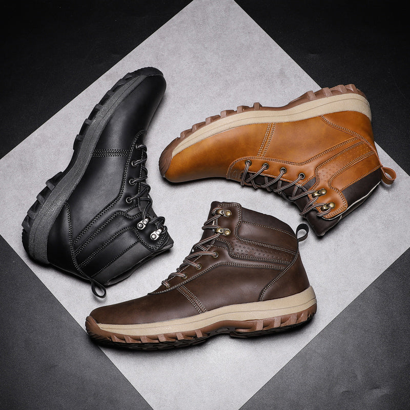 ♛𝔽𝕦𝕤𝕚𝕠𝕟 𝔽𝕠𝕔𝕦𝕤☢︎ᴄᴀꜱᴜᴀʟ ᴅʀᴇꜱꜱ ♜✽2026✽ 都市街頭機能萬用百搭靴 男女款 情侶款(大🦶到48碼)YK-85