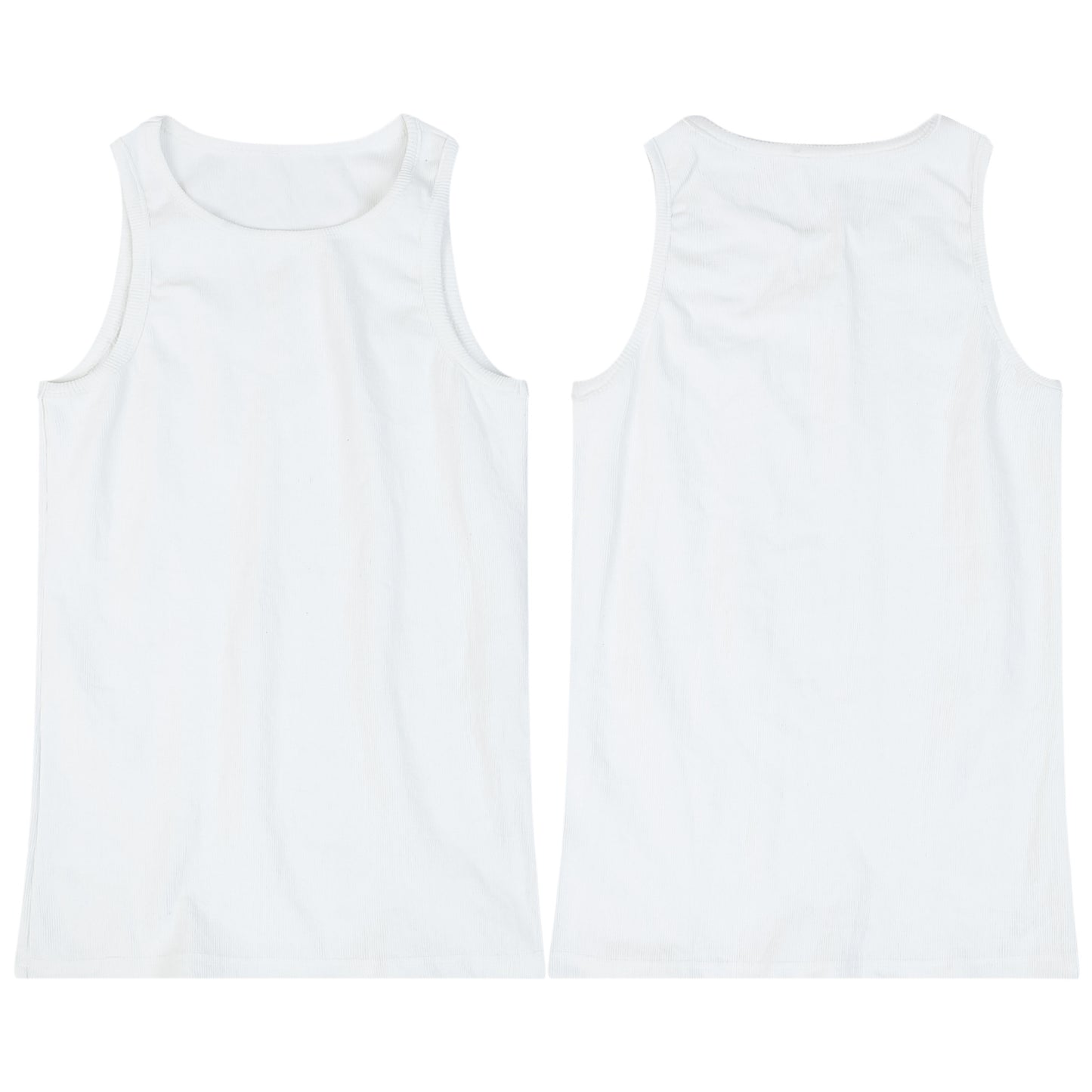 𝔽𝕦𝕤𝕚𝕠𝕟 𝔽𝕠𝕔𝕦𝕤 -ᴄʜɪᴄᴀɴᴏ♠︎悍匪♠︎ 美式重磅純色背心加厚螺紋緊身