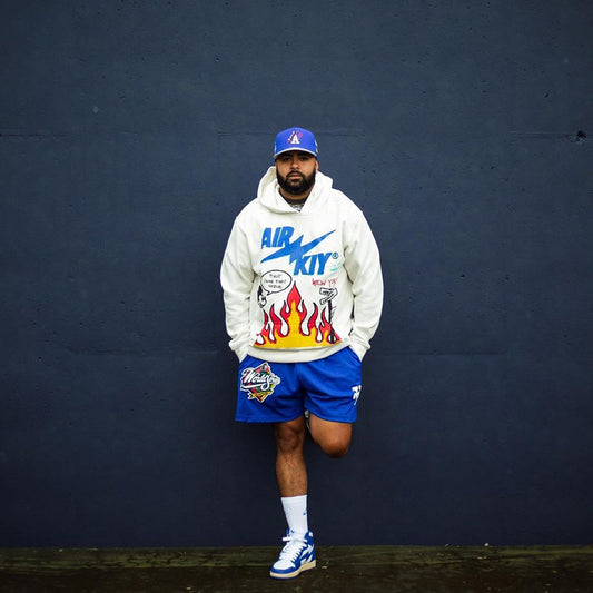 🔆𝔽𝕦𝕤𝕚𝕠𝕟 ☀ 𝔽𝕠𝕔𝕦𝕤 🔆美式棒球大聯盟潮牌AL短褲休閒運動超透氣四分褲沙灘褲男(6色)