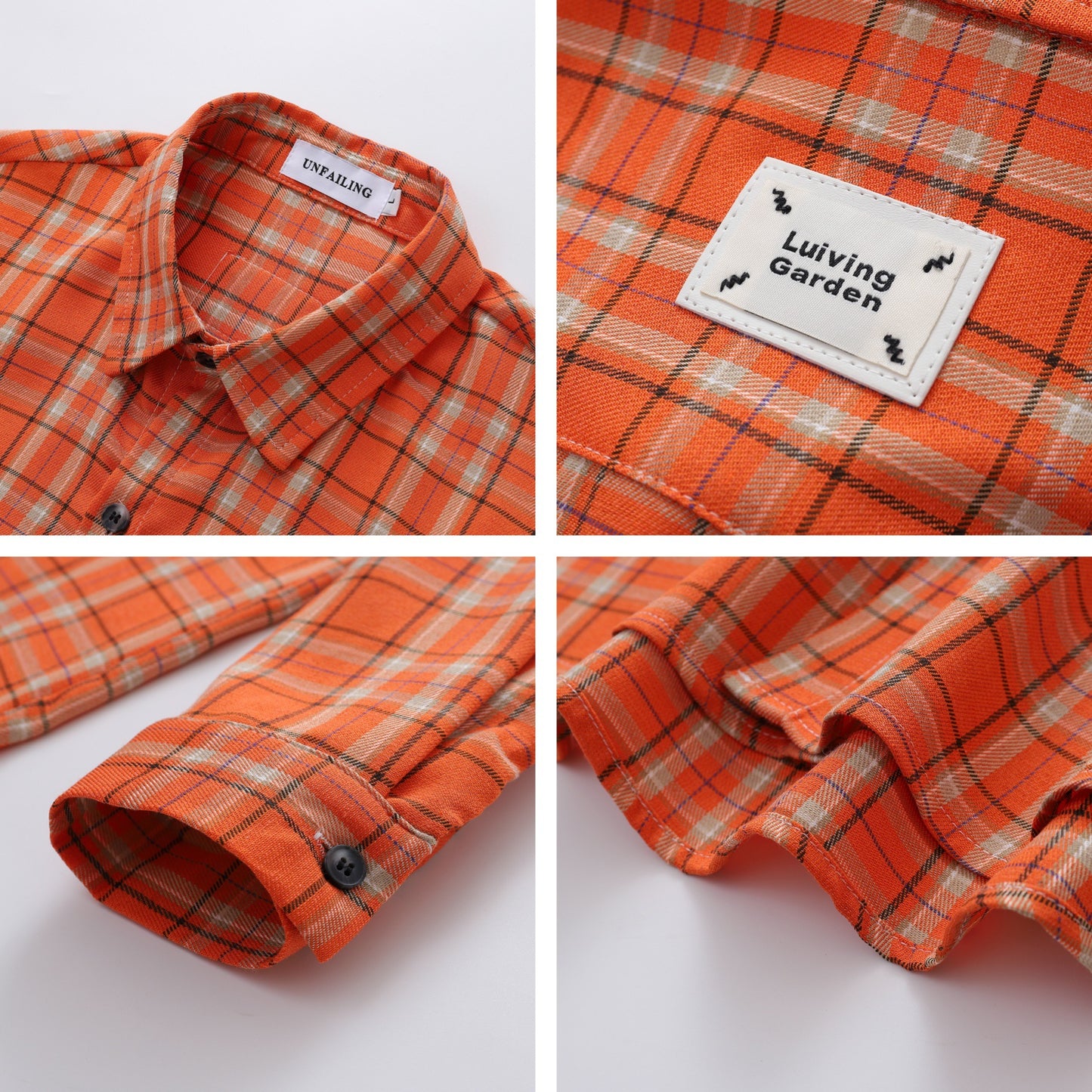 𝔼mbro 𝕊hirt𒉽2025秋冬簡約格子襯衫外套Y-96