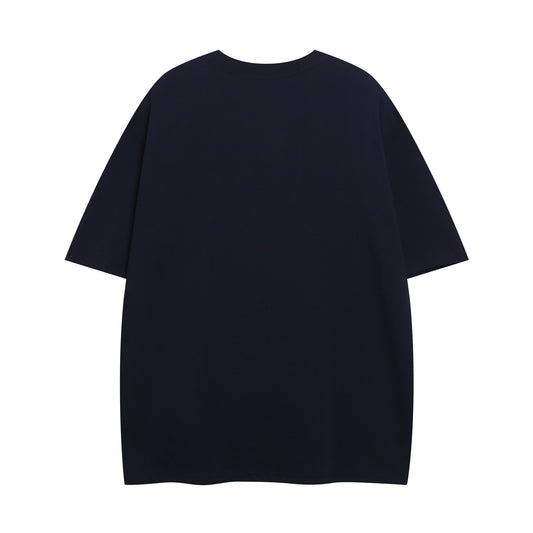 𝕃oose 𝔽it ☞𝟤𝟢𝟤𝟧 ☜美式復古設計感SAYNO 星星貼布繡圖案男女中性T-Shirt上衣 SY5T