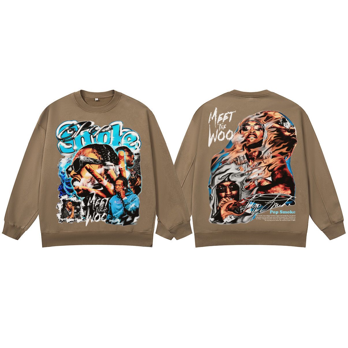 ♛𝔽𝕦𝕤𝕚𝕠𝕟 𝔽𝕠𝕔𝕦𝕤 ♛410G重磅水洗美式復古圓領厚T GH-7