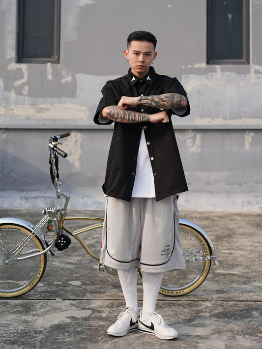 𝔽𝕦𝕤𝕚𝕠𝕟 𝔽𝕠𝕔𝕦𝕤 -ᴄʜɪᴄᴀɴᴏ♠︎悍匪♠︎ 美式嘻哈經典烏茲衝鋒重磅工裝