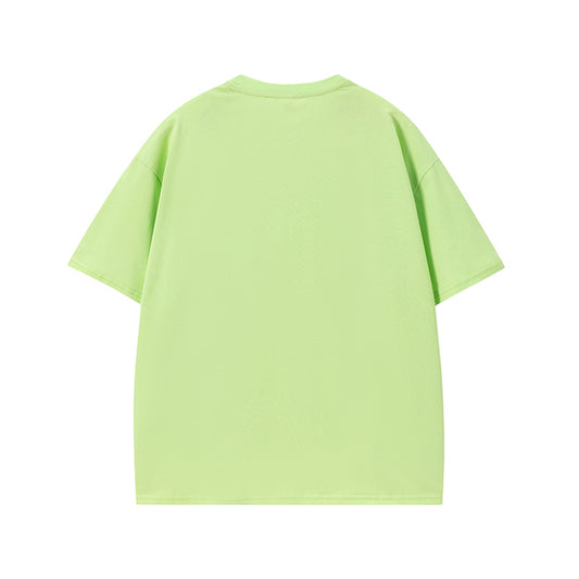 𝕃oose 𝔽it ☞𝟤𝟢𝟤𝟧 ☜美式復古愛心字母圓領T-Shirt寬版上衣SA-5