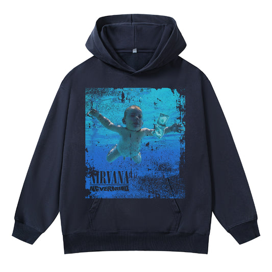 ♛𝔽𝕦𝕤𝕚𝕠𝕟 𝔽𝕠𝕔𝕦𝕤 ♛410G重磅水洗美式復古連帽大學T FZ-2