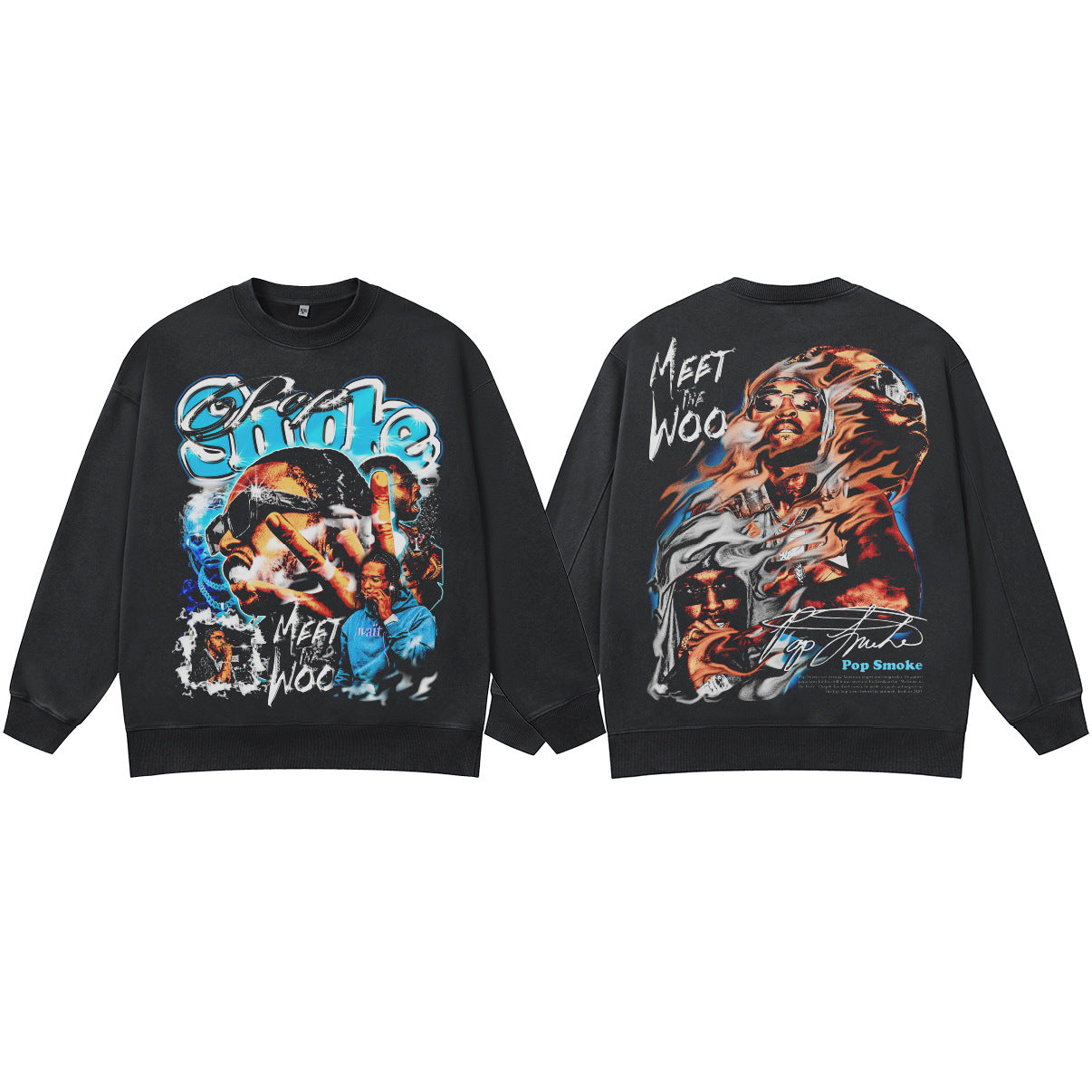 ♛𝔽𝕦𝕤𝕚𝕠𝕟 𝔽𝕠𝕔𝕦𝕤 ♛410G重磅水洗美式復古連帽厚T GH-7