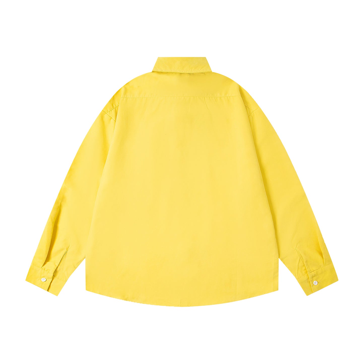 𝔼mbro 𝕊hirt𒉽2025秋冬領帶系列刺繡小花寬鬆襯衫M-369-1