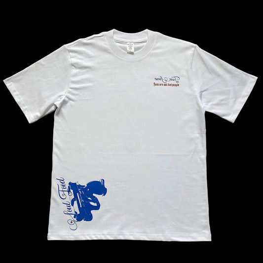 𝔽𝕦𝕤𝕚𝕠𝕟 𝔽𝕠𝕔𝕦𝕤 -ᴄʜɪᴄᴀɴᴏ♠︎悍匪♠︎ 西海岸HIPHOP復古短袖