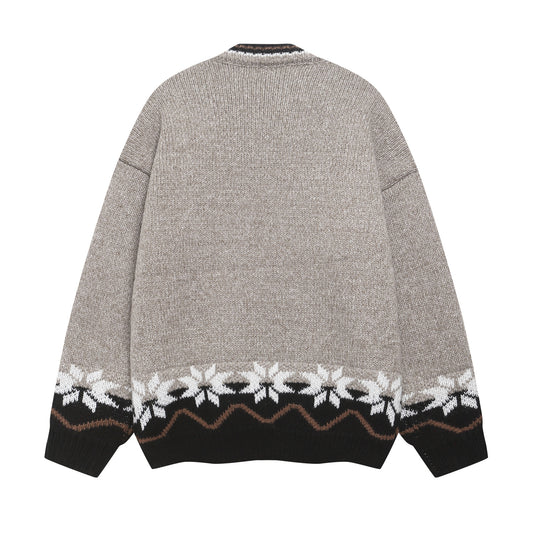 ⓀⓃⒾⓉ𒉽2025秋冬可愛小狗風格圓領針織 K-65