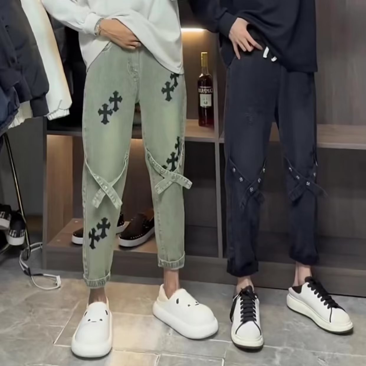 โ ๐ฝ๐ฆ๐ค๐๐ ๐ ๐ฝ๐ ๐๐ฆ๐ค ๐ฅ ๐๐๐๐๐ โ ็พๅผๅๅญๆถ็ไป่คฒ็ทๅฅณๆฅ็งๅๅญฃๆฝฎๆตๅฏฌ้ฌ็ด็ญ้ซ่กๆฝฎ็้่
ฟ้ท่คฒ B-01