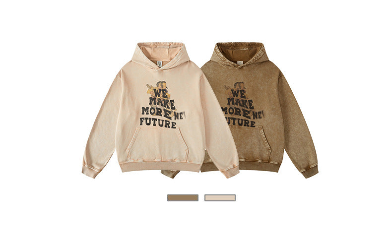 ♛𝔽𝕦𝕤𝕚𝕠𝕟 𝔽𝕠𝕔𝕦𝕤 ♛2025秋冬重磅硬挺水洗印花帽T G-15