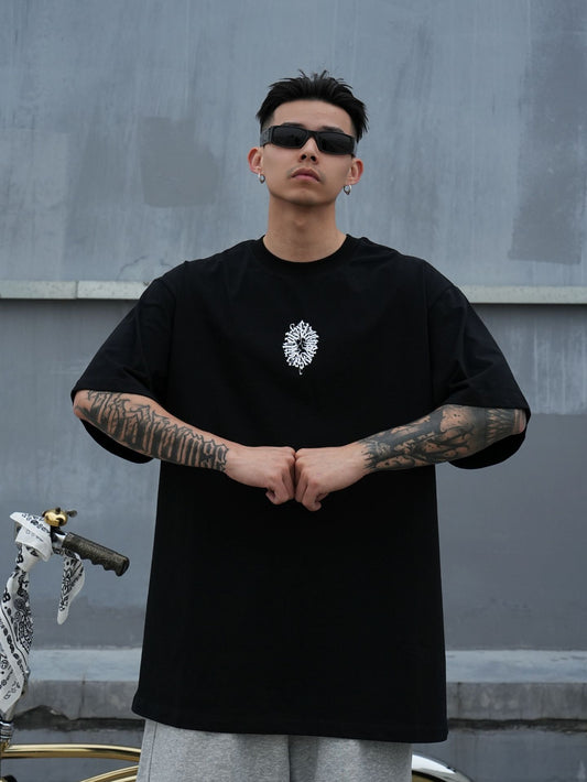 𝔽𝕦𝕤𝕚𝕠𝕟 𝔽𝕠𝕔𝕦𝕤-ᴄʜɪᴄᴀɴᴏ♠︎悍匪♠︎ 歐美美式風格西海岸奇卡諾chicano纹身經典手稿花體字短袖