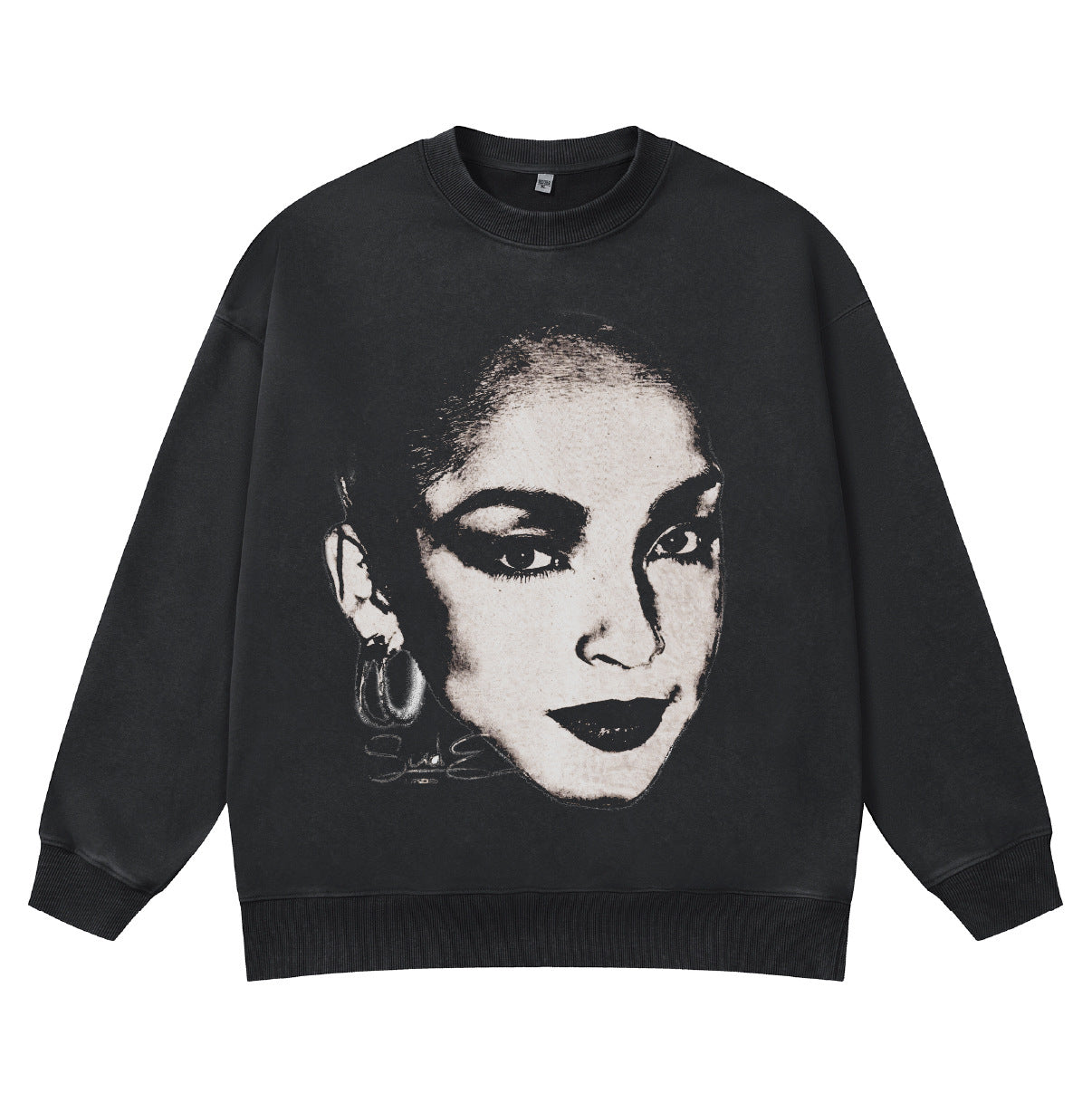 ♛𝔽𝕦𝕤𝕚𝕠𝕟 𝔽𝕠𝕔𝕦𝕤 ♛410G重磅水洗美式復古圓領厚T GH-77